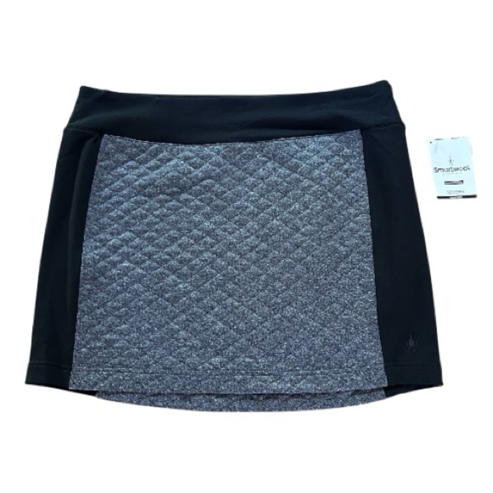 Smartwool Women's Diamond Peak Quilted Skirt Black Size Large